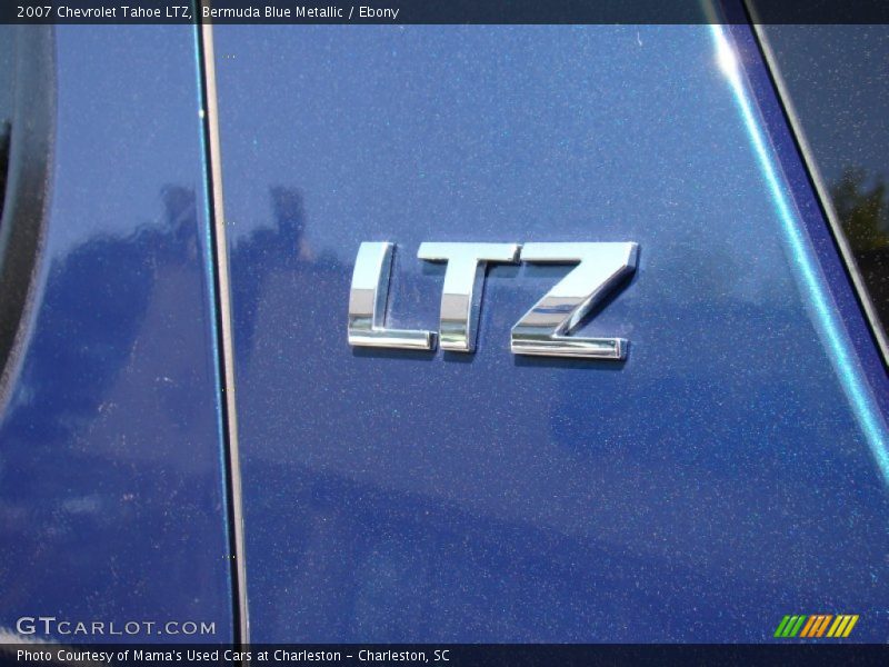 Bermuda Blue Metallic / Ebony 2007 Chevrolet Tahoe LTZ