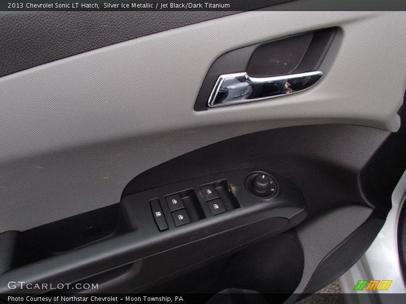 Silver Ice Metallic / Jet Black/Dark Titanium 2013 Chevrolet Sonic LT Hatch