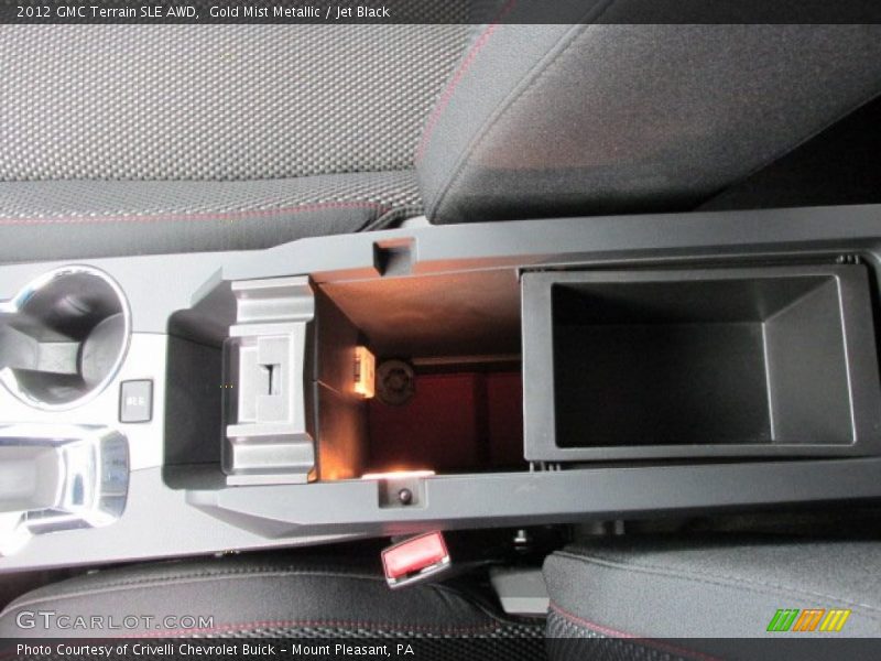 Gold Mist Metallic / Jet Black 2012 GMC Terrain SLE AWD
