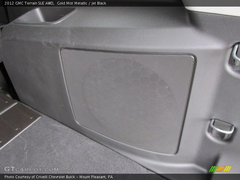 Gold Mist Metallic / Jet Black 2012 GMC Terrain SLE AWD