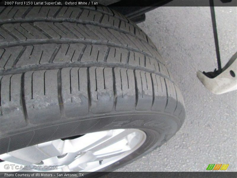 Oxford White / Tan 2007 Ford F150 Lariat SuperCab