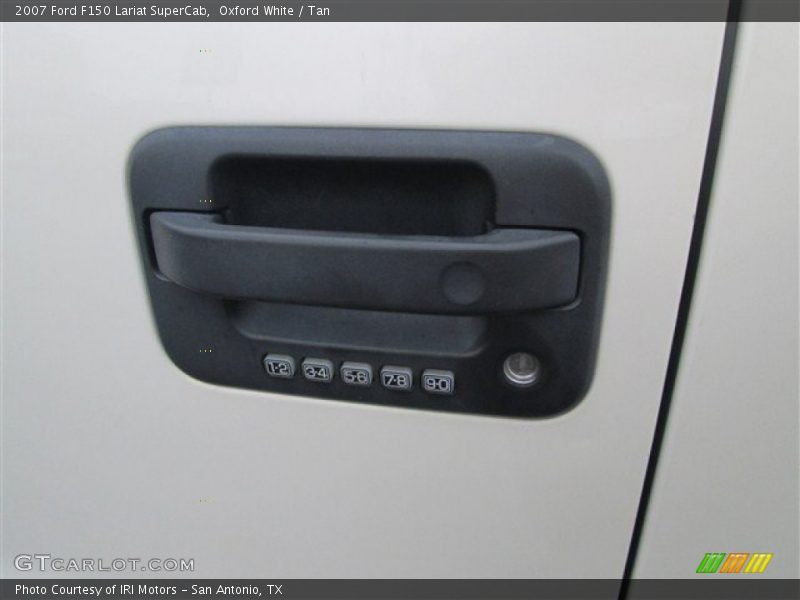 Oxford White / Tan 2007 Ford F150 Lariat SuperCab