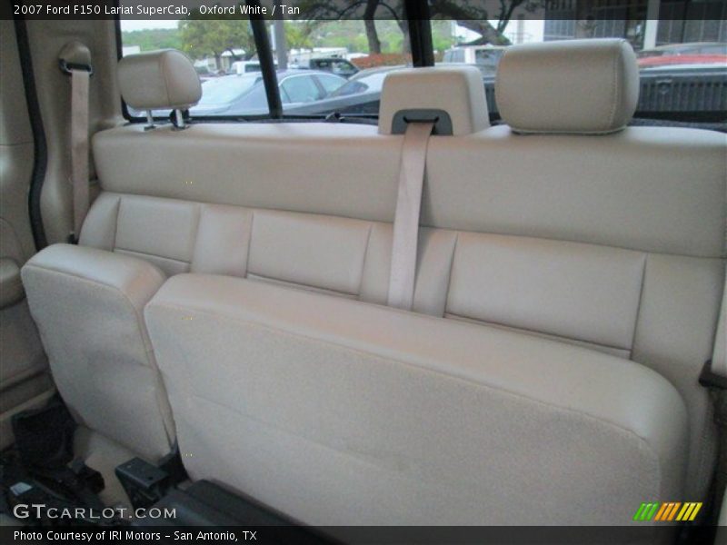 Oxford White / Tan 2007 Ford F150 Lariat SuperCab