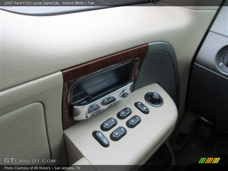 Oxford White / Tan 2007 Ford F150 Lariat SuperCab