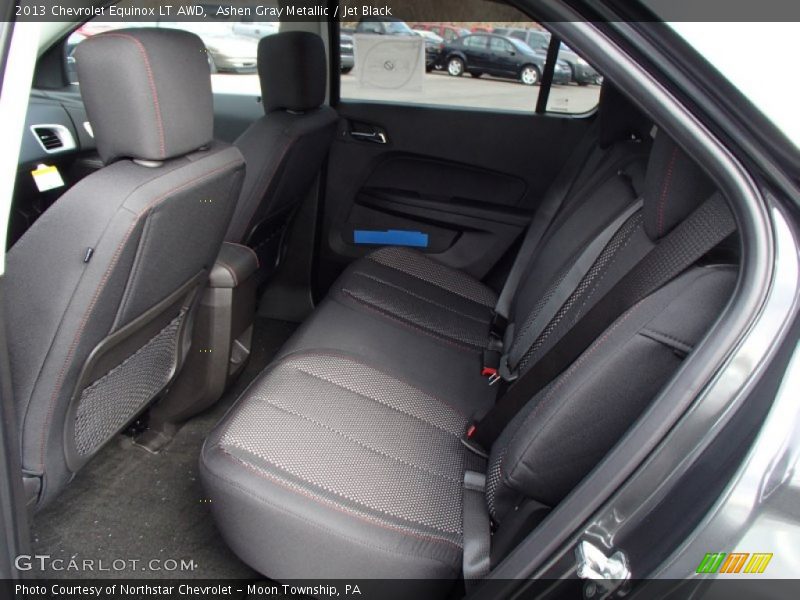 Ashen Gray Metallic / Jet Black 2013 Chevrolet Equinox LT AWD