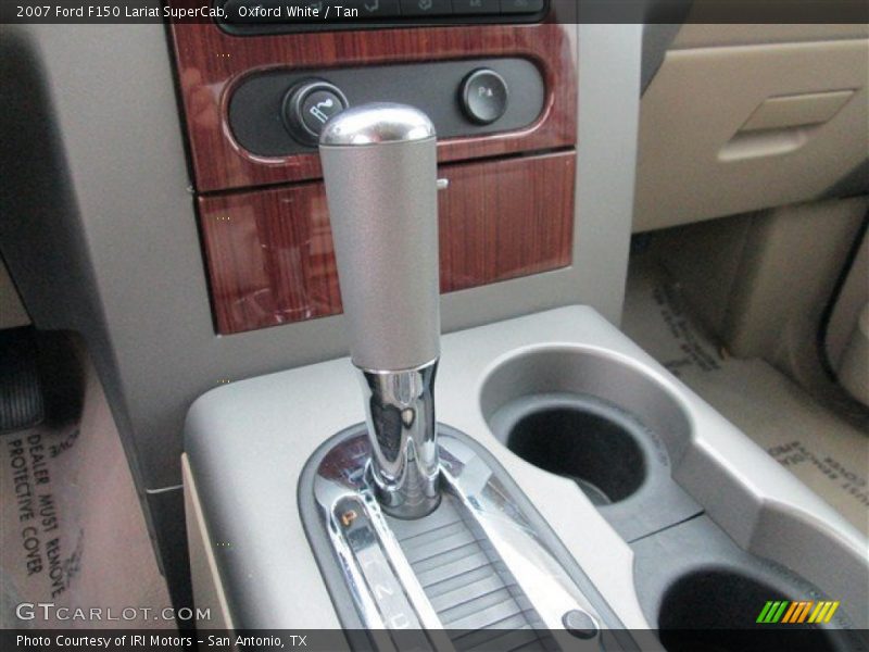 Oxford White / Tan 2007 Ford F150 Lariat SuperCab