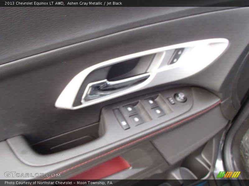 Ashen Gray Metallic / Jet Black 2013 Chevrolet Equinox LT AWD