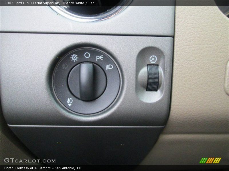 Oxford White / Tan 2007 Ford F150 Lariat SuperCab