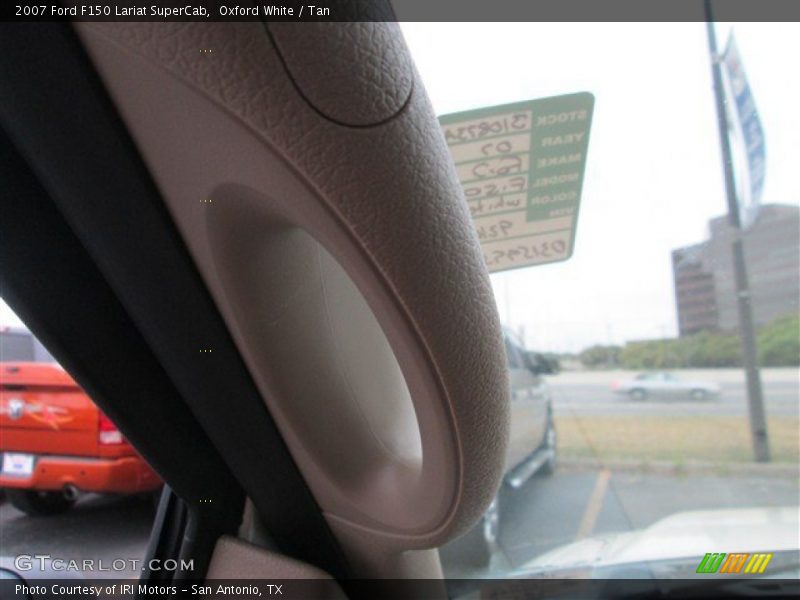 Oxford White / Tan 2007 Ford F150 Lariat SuperCab