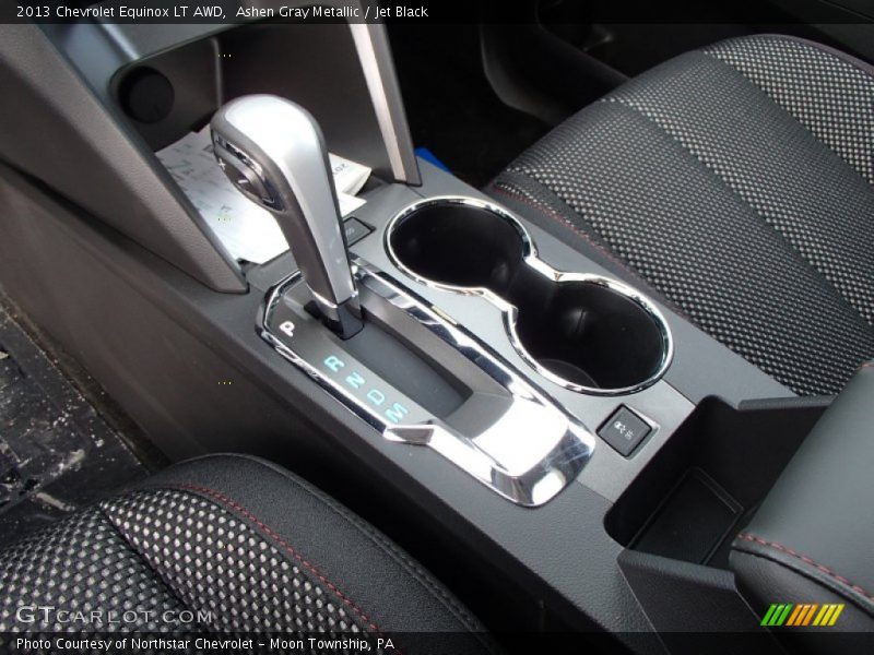 Ashen Gray Metallic / Jet Black 2013 Chevrolet Equinox LT AWD