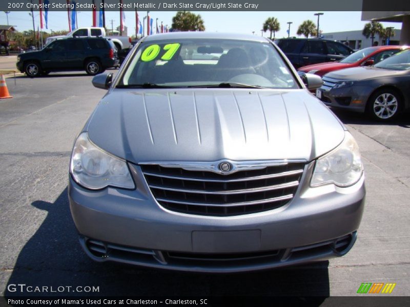 Silver Steel Metallic / Dark Slate Gray/Light Slate Gray 2007 Chrysler Sebring Sedan
