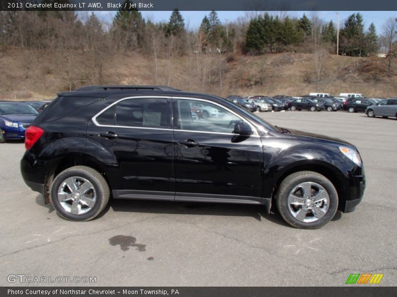 Black / Jet Black 2013 Chevrolet Equinox LT AWD