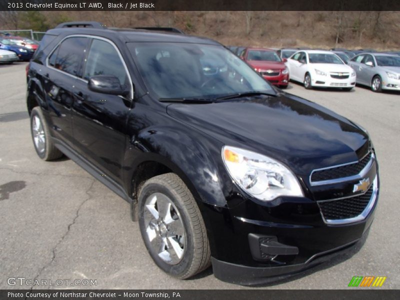 Black / Jet Black 2013 Chevrolet Equinox LT AWD