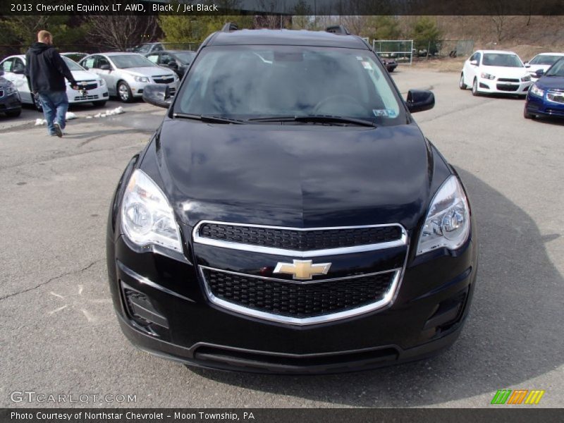 Black / Jet Black 2013 Chevrolet Equinox LT AWD