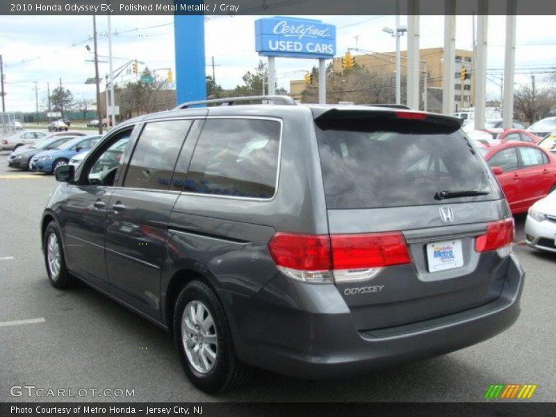 Polished Metal Metallic / Gray 2010 Honda Odyssey EX