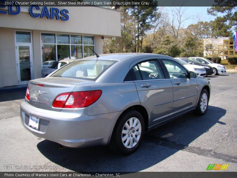 Silver Steel Metallic / Dark Slate Gray/Light Slate Gray 2007 Chrysler Sebring Sedan