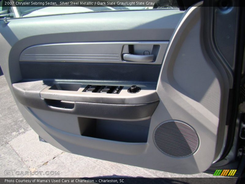Silver Steel Metallic / Dark Slate Gray/Light Slate Gray 2007 Chrysler Sebring Sedan