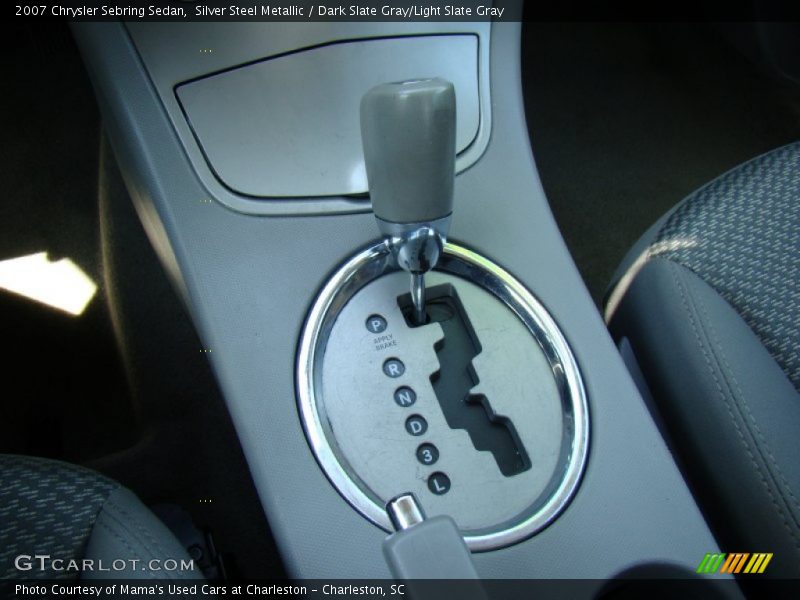 Silver Steel Metallic / Dark Slate Gray/Light Slate Gray 2007 Chrysler Sebring Sedan