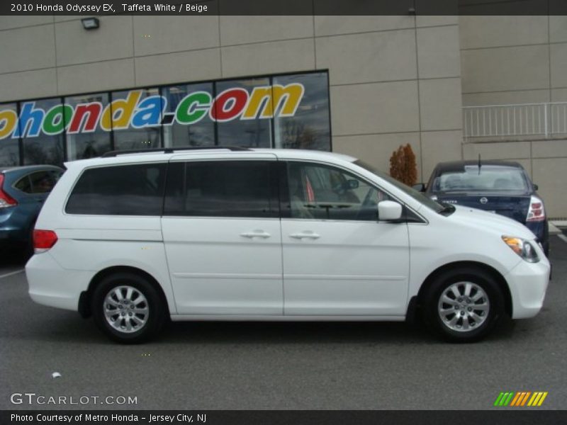 Taffeta White / Beige 2010 Honda Odyssey EX