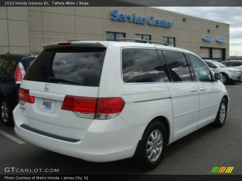 Taffeta White / Beige 2010 Honda Odyssey EX