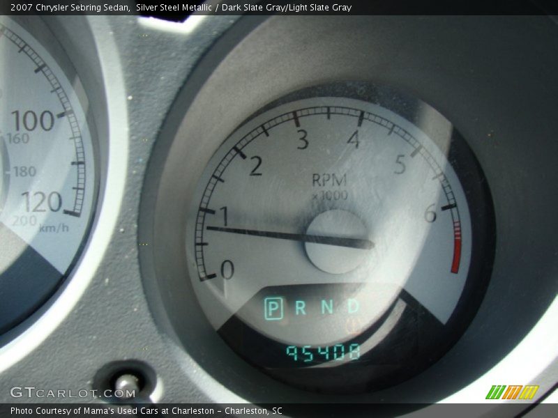 Silver Steel Metallic / Dark Slate Gray/Light Slate Gray 2007 Chrysler Sebring Sedan