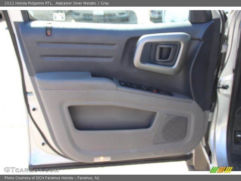 Alabaster Silver Metallic / Gray 2011 Honda Ridgeline RTL