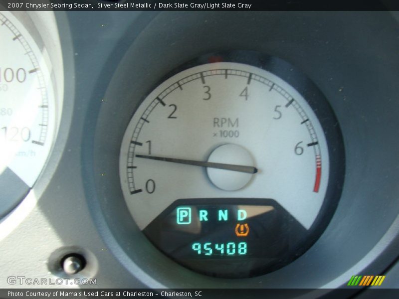 Silver Steel Metallic / Dark Slate Gray/Light Slate Gray 2007 Chrysler Sebring Sedan