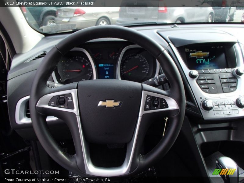 Black / Jet Black 2013 Chevrolet Equinox LT AWD