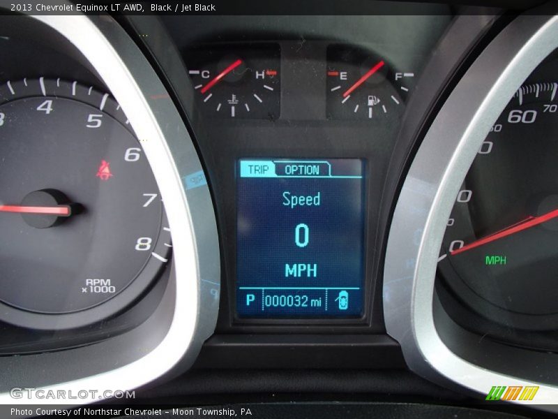 Black / Jet Black 2013 Chevrolet Equinox LT AWD