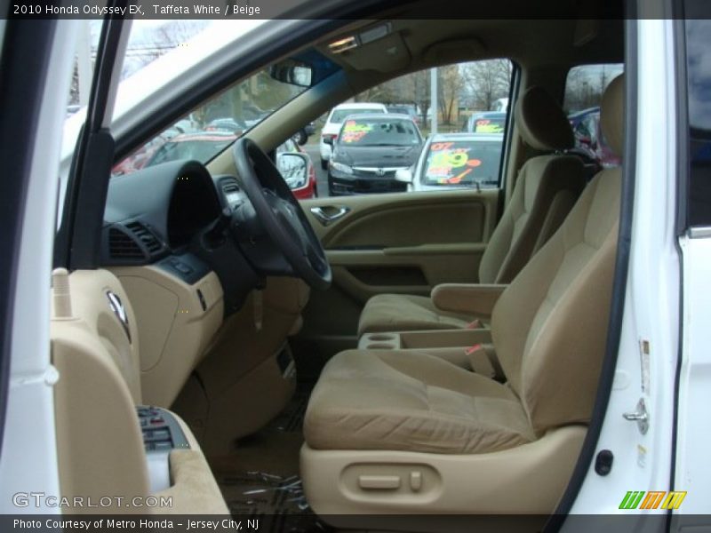 Taffeta White / Beige 2010 Honda Odyssey EX