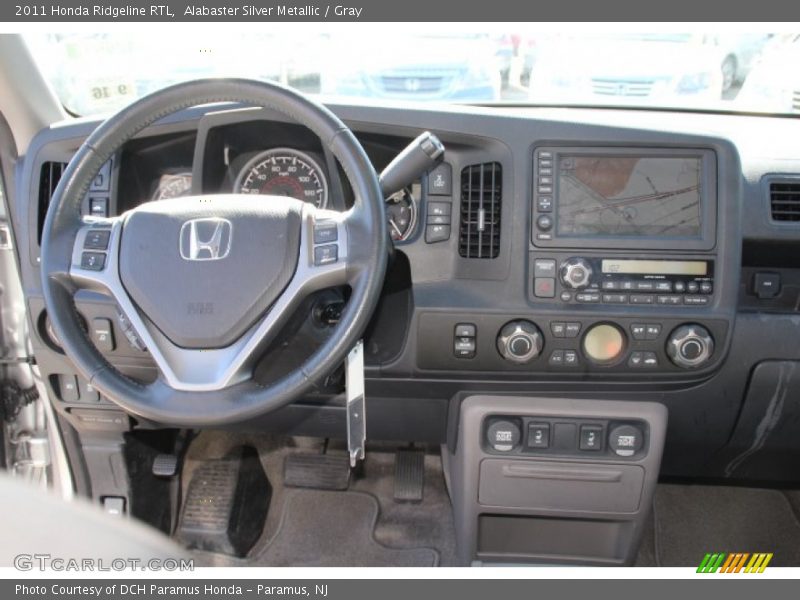 Dashboard of 2011 Ridgeline RTL