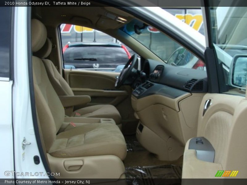 Taffeta White / Beige 2010 Honda Odyssey EX