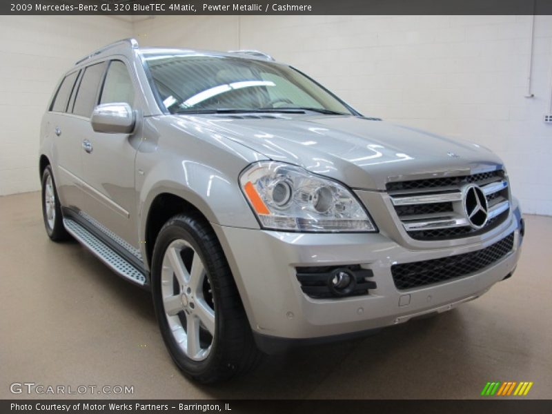 Pewter Metallic / Cashmere 2009 Mercedes-Benz GL 320 BlueTEC 4Matic