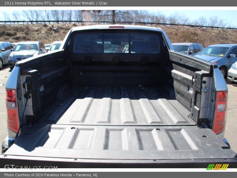Alabaster Silver Metallic / Gray 2011 Honda Ridgeline RTL