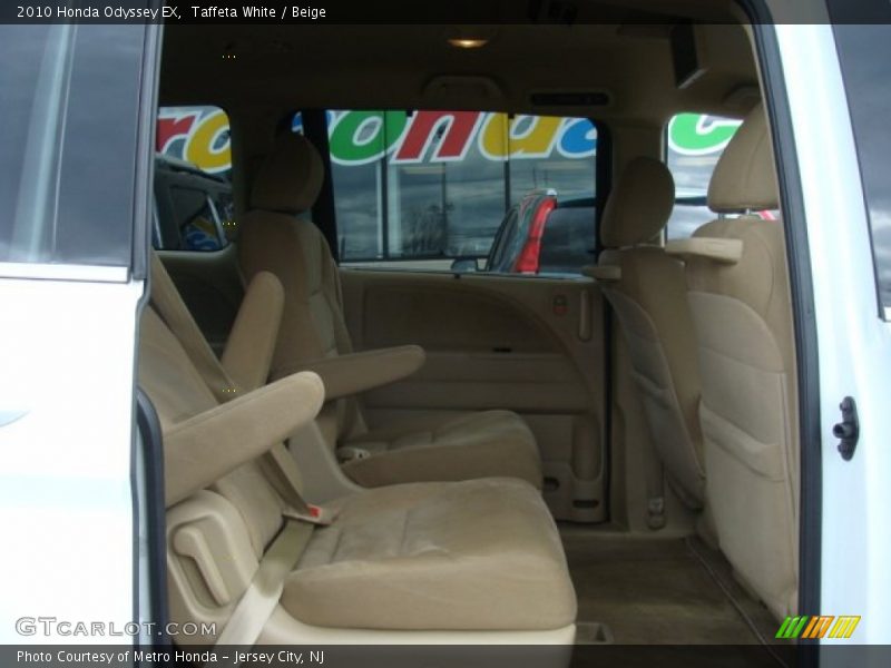 Taffeta White / Beige 2010 Honda Odyssey EX