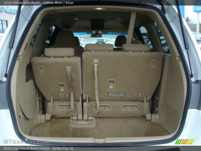 Taffeta White / Beige 2010 Honda Odyssey EX