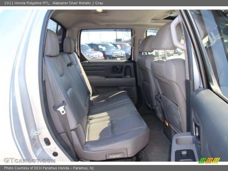 Alabaster Silver Metallic / Gray 2011 Honda Ridgeline RTL