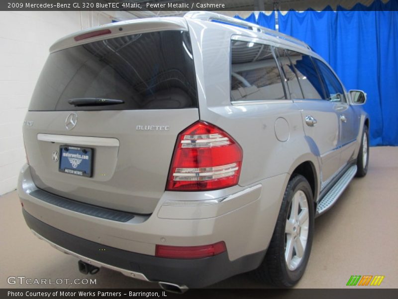 Pewter Metallic / Cashmere 2009 Mercedes-Benz GL 320 BlueTEC 4Matic
