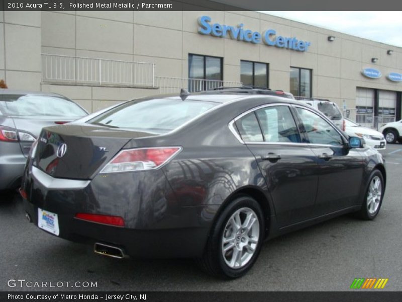 Polished Metal Metallic / Parchment 2010 Acura TL 3.5