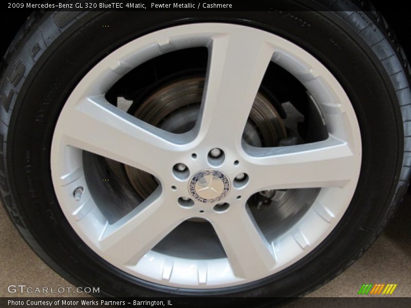 Pewter Metallic / Cashmere 2009 Mercedes-Benz GL 320 BlueTEC 4Matic