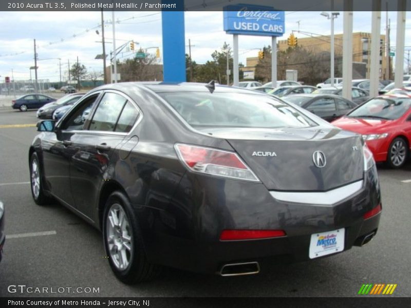 Polished Metal Metallic / Parchment 2010 Acura TL 3.5