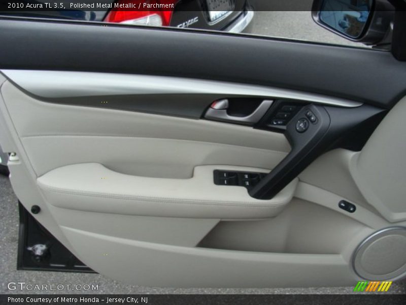 Polished Metal Metallic / Parchment 2010 Acura TL 3.5