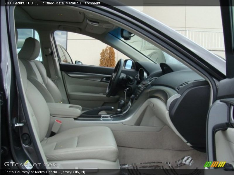 Polished Metal Metallic / Parchment 2010 Acura TL 3.5