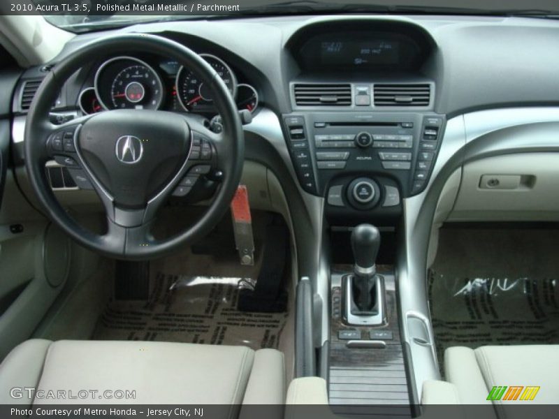 Polished Metal Metallic / Parchment 2010 Acura TL 3.5