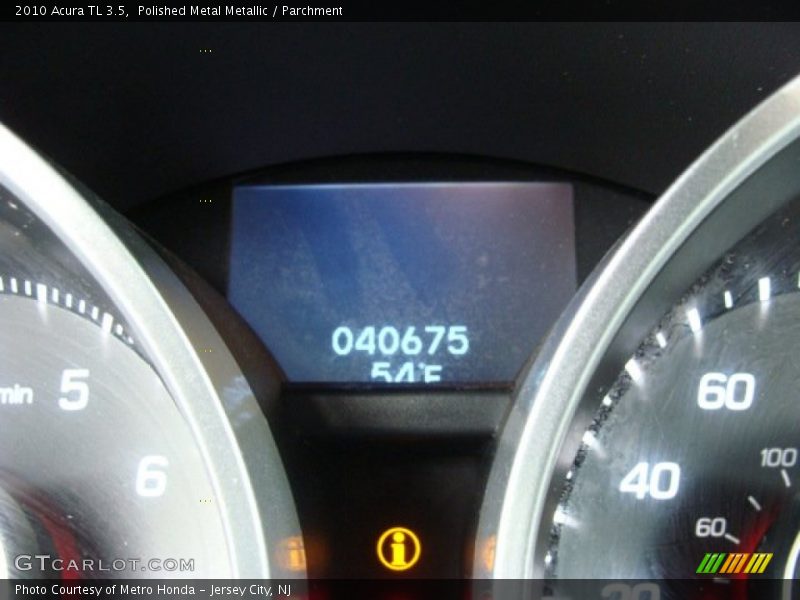 Polished Metal Metallic / Parchment 2010 Acura TL 3.5
