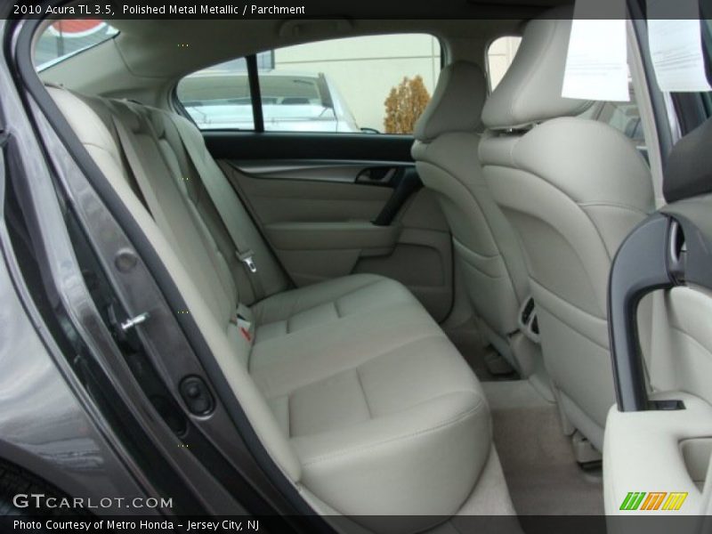 Polished Metal Metallic / Parchment 2010 Acura TL 3.5