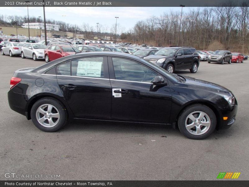 Black Granite Metallic / Jet Black 2013 Chevrolet Cruze LT