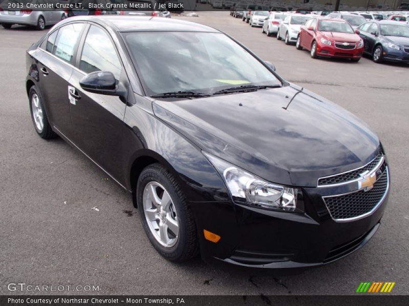 Black Granite Metallic / Jet Black 2013 Chevrolet Cruze LT
