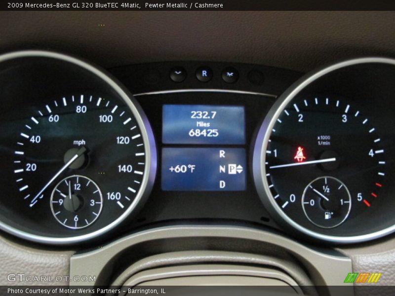 Pewter Metallic / Cashmere 2009 Mercedes-Benz GL 320 BlueTEC 4Matic