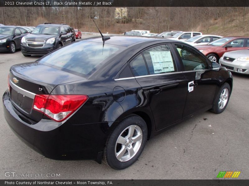 Black Granite Metallic / Jet Black 2013 Chevrolet Cruze LT